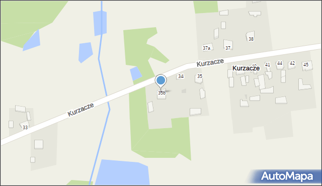 Kurzacze, Kurzacze, 35b, mapa Kurzacze