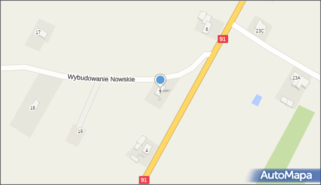 Kurzejewo, Kurzejewo, 5, mapa Kurzejewo