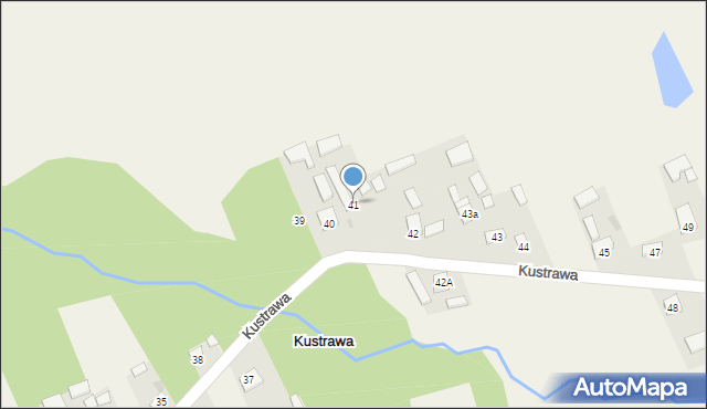 Kustrawa, Kustrawa, 41, mapa Kustrawa