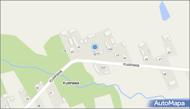 Kustrawa, Kustrawa, 42, mapa Kustrawa