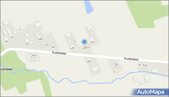 Kustrawa, Kustrawa, 47, mapa Kustrawa