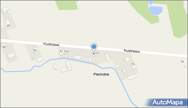 Kustrawa, Kustrawa, 52, mapa Kustrawa