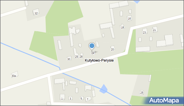 Kutyłowo-Perysie, Kutyłowo-Perysie, 26, mapa Kutyłowo-Perysie