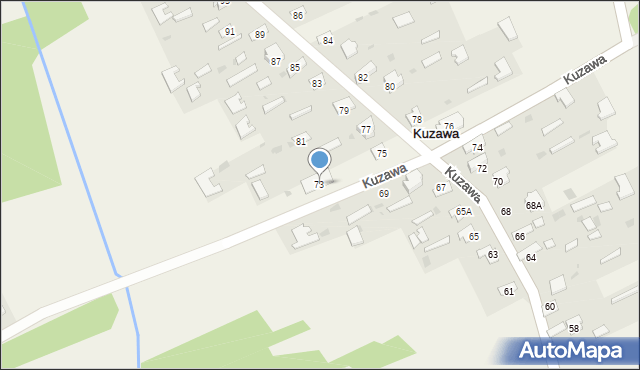 Kuzawa, Kuzawa, 73, mapa Kuzawa