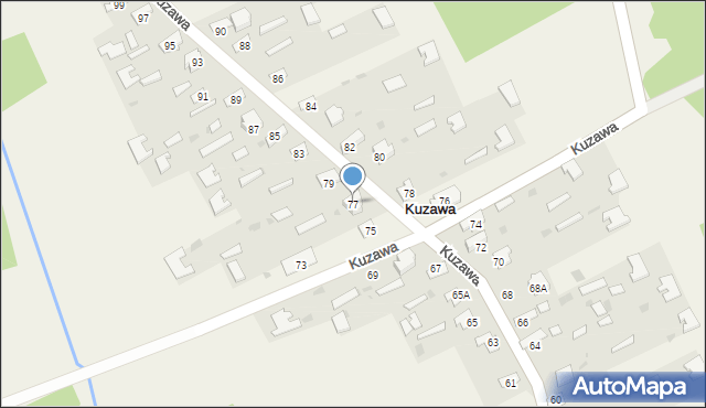 Kuzawa, Kuzawa, 77, mapa Kuzawa