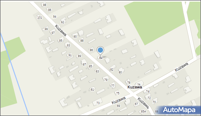 Kuzawa, Kuzawa, 84, mapa Kuzawa