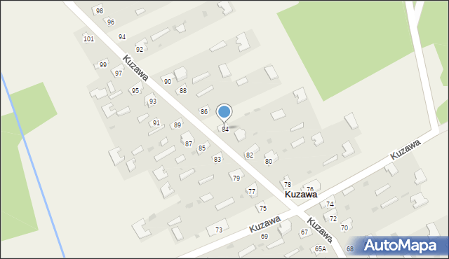 Kuzawa, Kuzawa, 84, mapa Kuzawa