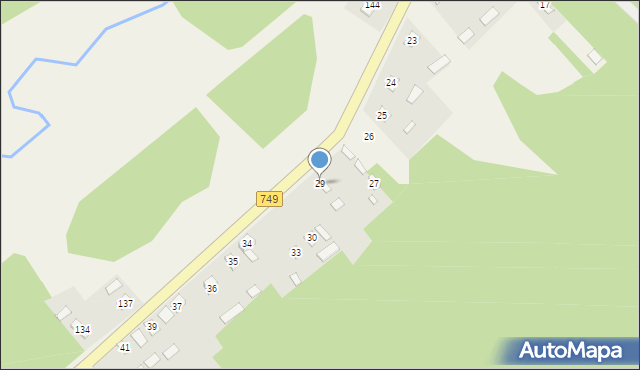 Kuźnica, Kuźnica, 29, mapa Kuźnica