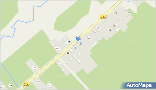 Kuźnica, Kuźnica, 38, mapa Kuźnica