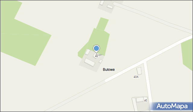 Kuźnica Bobrowska, Kuźnica Bobrowska, 42, mapa Kuźnica Bobrowska