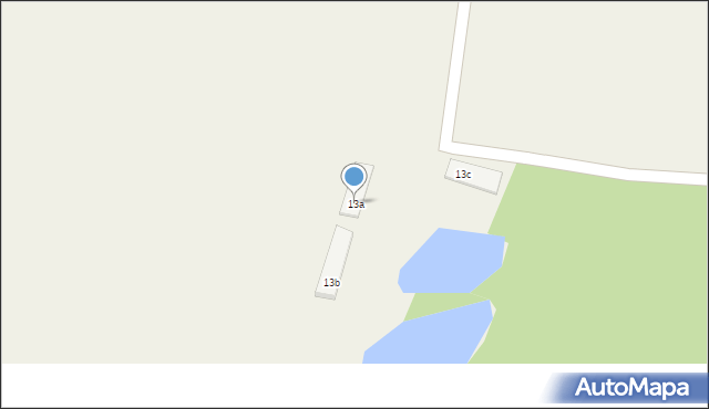 Kuźnica Dąbrowska, Kuźnica Dąbrowska, 13a, mapa Kuźnica Dąbrowska