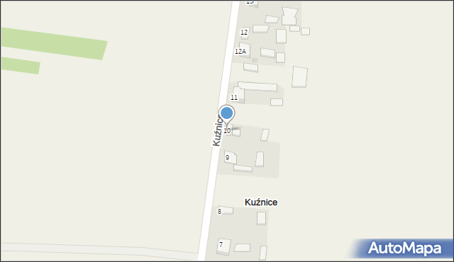 Kuźnice, Kuźnice, 10, mapa Kuźnice