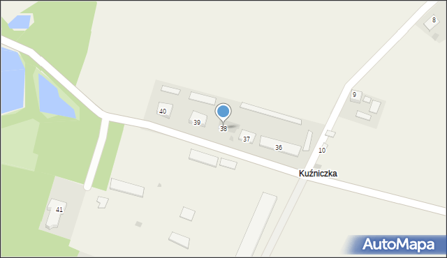 Kuźnice, Kuźnice, 38, mapa Kuźnice