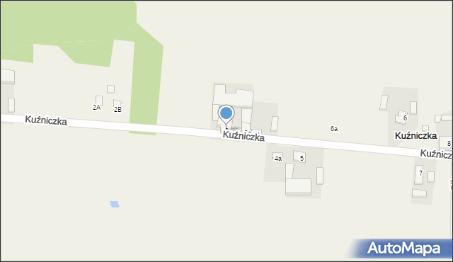 Kuźniczka, Kuźniczka, 3, mapa Kuźniczka