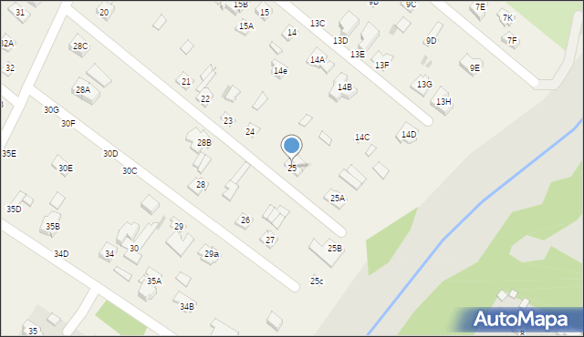 Kuznocin, Kuznocin, 25, mapa Kuznocin