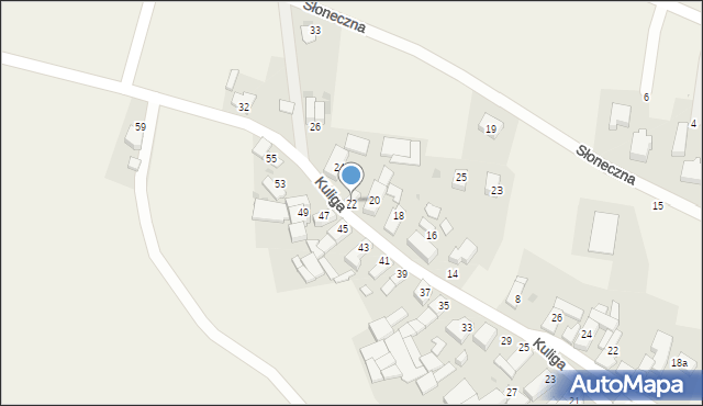 Pawłowiczki, Kuliga, ks., 22, mapa Pawłowiczki