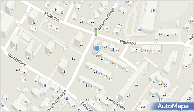 Poznań, Kuźnicza, 15, mapa Poznania