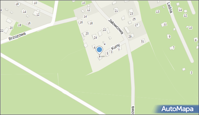 Szumin, Kuny, 7, mapa Szumin