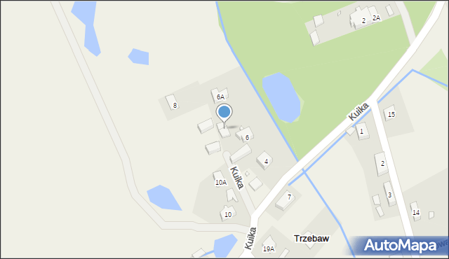 Trzebaw, Kuika Mariana, 8, mapa Trzebaw