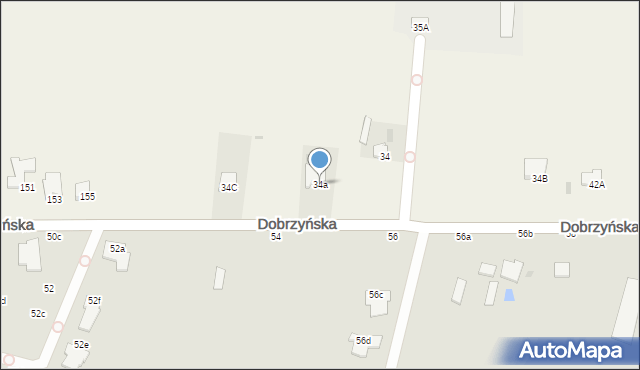 Zarzeczewo, Kulin, 34A, mapa Zarzeczewo