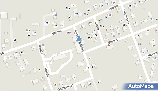 Bochnia, Kwiatkowskiego Eugeniusza, 5, mapa Bochni