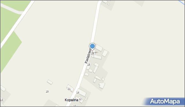 Cieszyn, Kwiatowa, 18, mapa Cieszyna