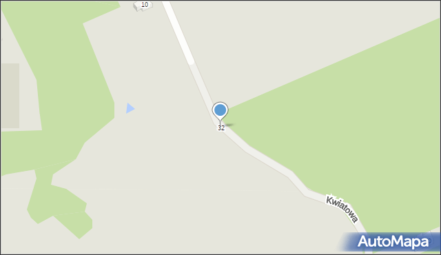 Karczew, Kwiatowa, 32, mapa Karczew