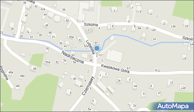 Kazimierz Dolny, Kwaskowa Góra, 1, mapa Kazimierz Dolny