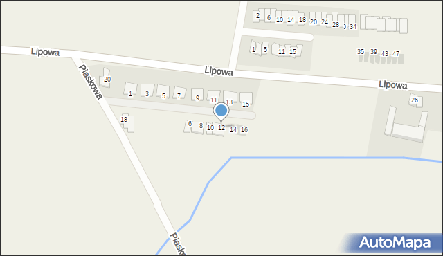 Kleszczewo, Kwiatowa, 12, mapa Kleszczewo