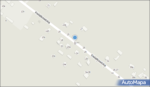 Kraśnik, Kwiatkowicka, 22, mapa Kraśnik