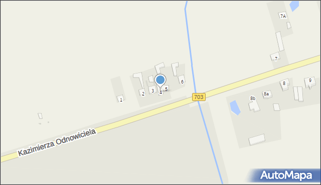 Kwiatkówek, Kwiatkówek, 4, mapa Kwiatkówek