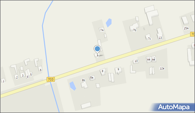 Kwiatkówek, Kwiatkówek, 7, mapa Kwiatkówek