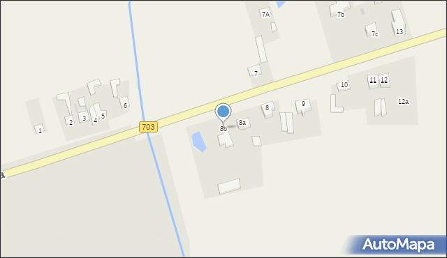 Kwiatkówek, Kwiatkówek, 8b, mapa Kwiatkówek