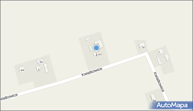 Kwiatkowice, Kwiatkowice, 6, mapa Kwiatkowice