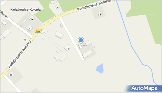 Kwiatkowice-Kolonia, Kwiatkowice-Kolonia, 2, mapa Kwiatkowice-Kolonia