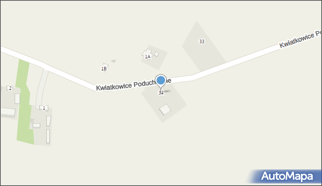 Kwiatkowice-Kolonia, Kwiatkowice-Kolonia, 34, mapa Kwiatkowice-Kolonia