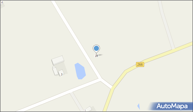 Kwiatkowo, Kwiatkowo, 16, mapa Kwiatkowo