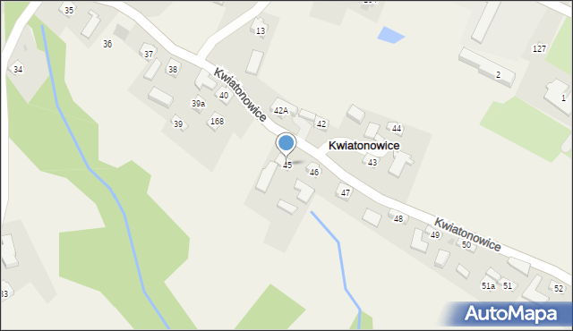 Kwiatonowice, Kwiatonowice, 45, mapa Kwiatonowice