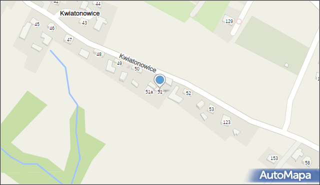 Kwiatonowice, Kwiatonowice, 51, mapa Kwiatonowice