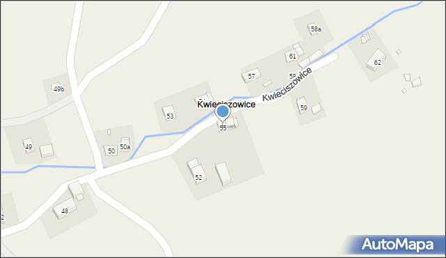 Kwieciszowice, Kwieciszowice, 55, mapa Kwieciszowice