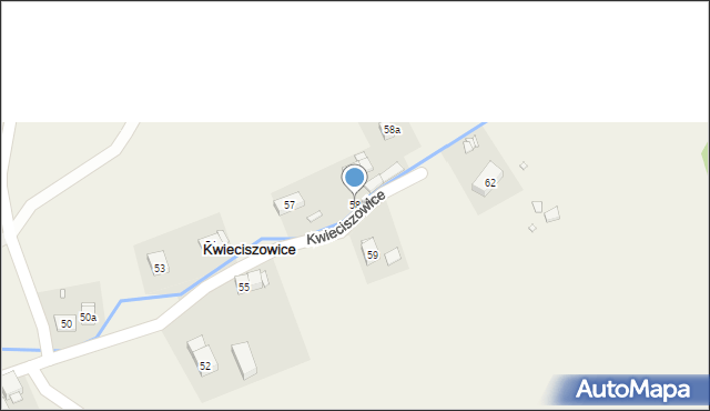 Kwieciszowice, Kwieciszowice, 58, mapa Kwieciszowice