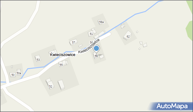 Kwieciszowice, Kwieciszowice, 60, mapa Kwieciszowice