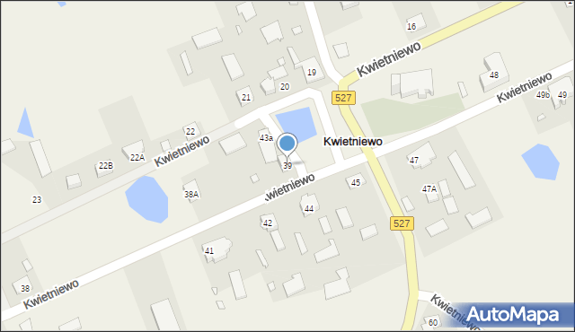 Kwietniewo, Kwietniewo, 39, mapa Kwietniewo