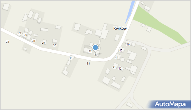 Kwików, Kwików, 39, mapa Kwików