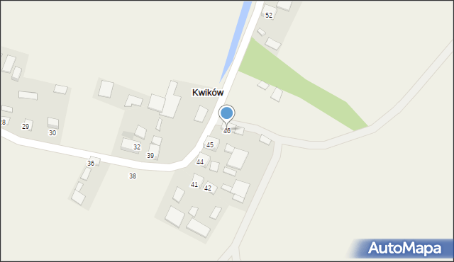 Kwików, Kwików, 46, mapa Kwików