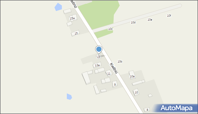 Kwilno, Kwilno, 13, mapa Kwilno