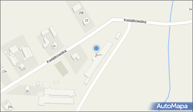 Lewków, Kwiatkowska, 27, mapa Lewków