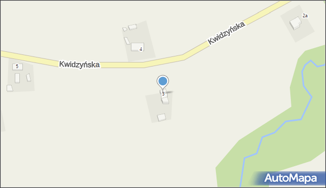 Licze, Kwidzyńska, 3, mapa Licze