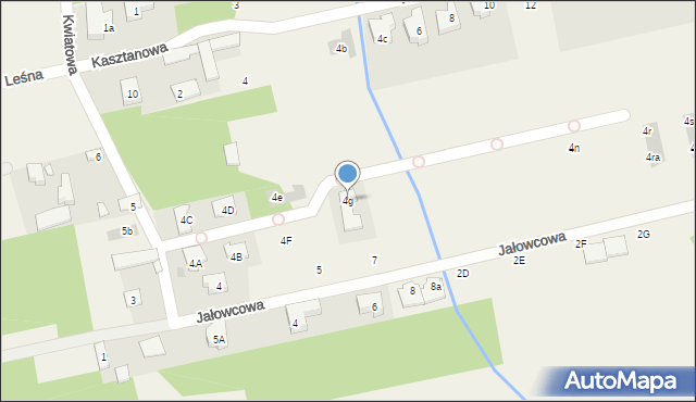 Michałów-Grabina, Kwiatowa, 4g, mapa Michałów-Grabina