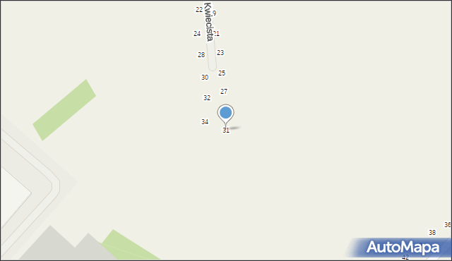 Modlniczka, Kwiecista, 31, mapa Modlniczka